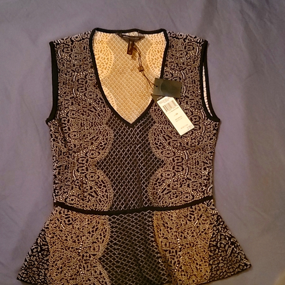 BCBGMAXAZRIA "Alonya" top